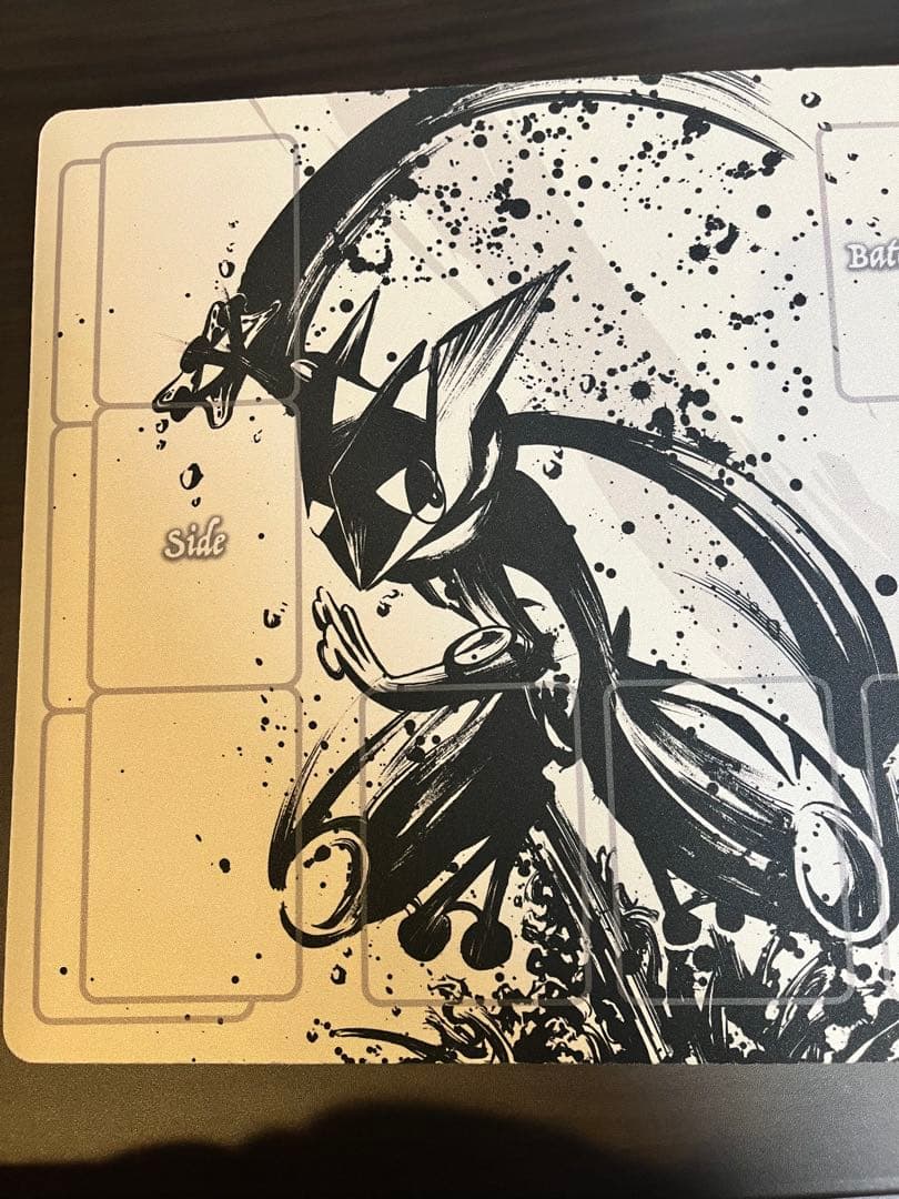 ポケモンカードゲーム ラバープレイマット 墨絵列伝 ゲッコウガ&メガ