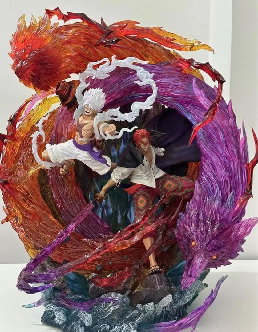 ワンピース 赤髪 シャンクス ガレージキット ガレキ スタチュー②②