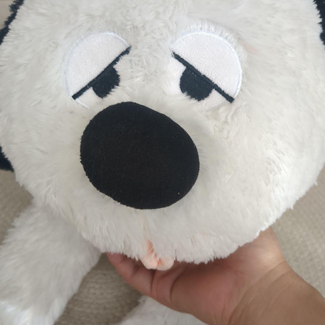 SNOOPY オラフ】特大サイズ犬のぬいぐるみ 青い帽子付き全長約64cm