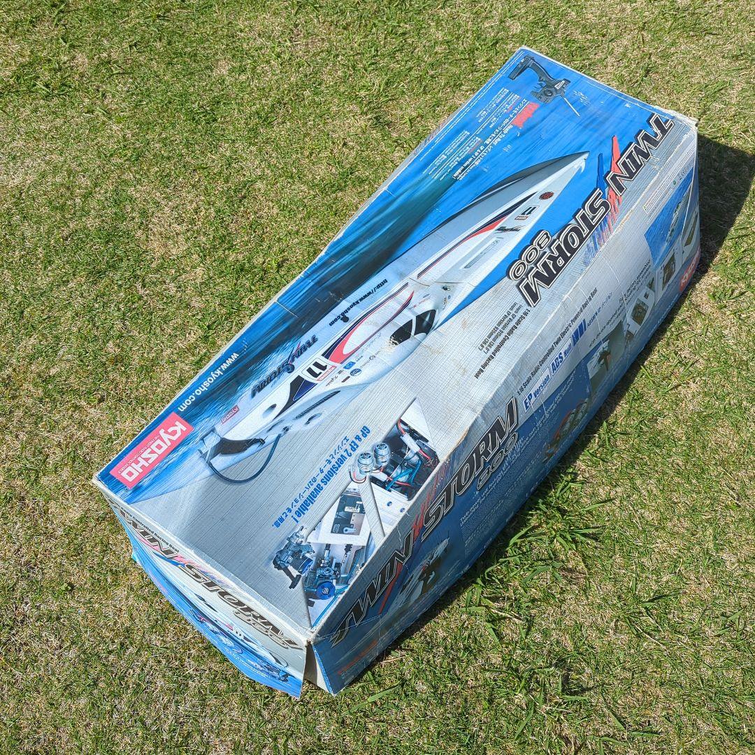 美品 京商 KYOSHO TWIN STORM 800 船舶 ラジコン 廃番 - メルカリ