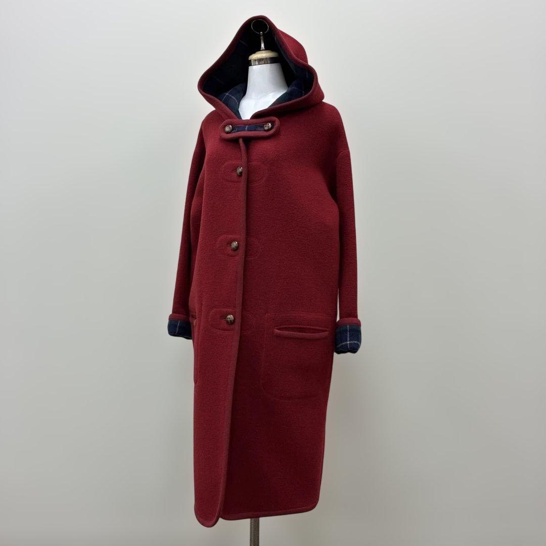 レビュー　Re Beau 横浜元町　リバーシブルダッフルコート　M 新品未使用