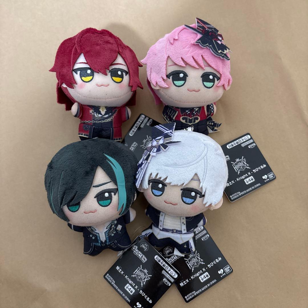 騎士X - Knight X - ちびぐるみ 全4種セット - メルカリ