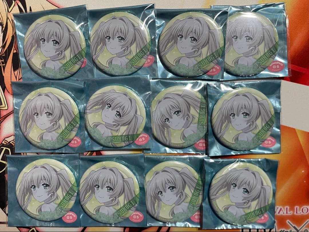 Summer Pockets 紬ヴェンダース　缶バッジ 12個セット