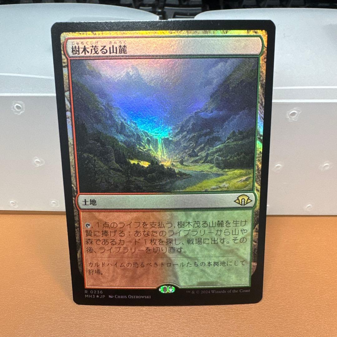 Foil】《樹木茂る山麓/Wooded Foothills》[MH3] - メルカリ