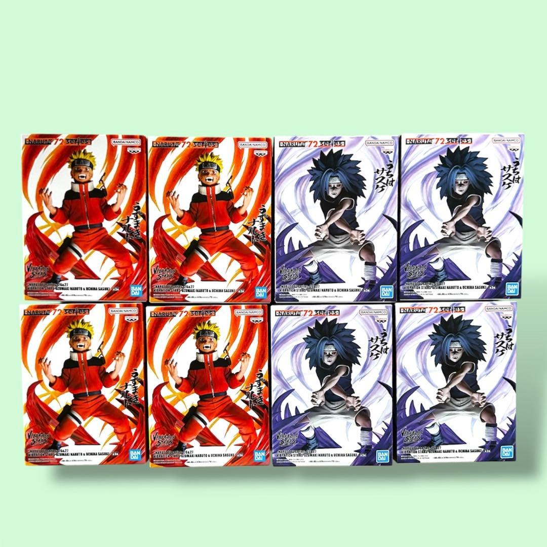 ナルト 72 VIBRATION STARS うずまきナルト うちはサスケ 8体