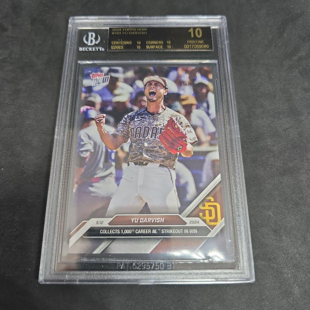topps now ダルビッシュ有 183 BGS 10 - メルカリ