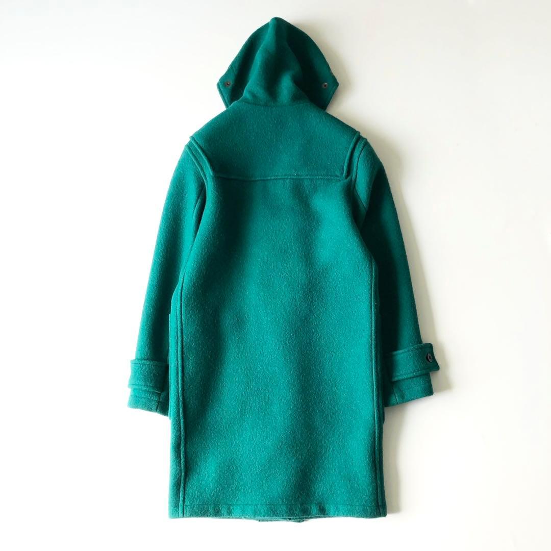 2965y美品 グローバーオール ダッフルコート 緑 モンティ
