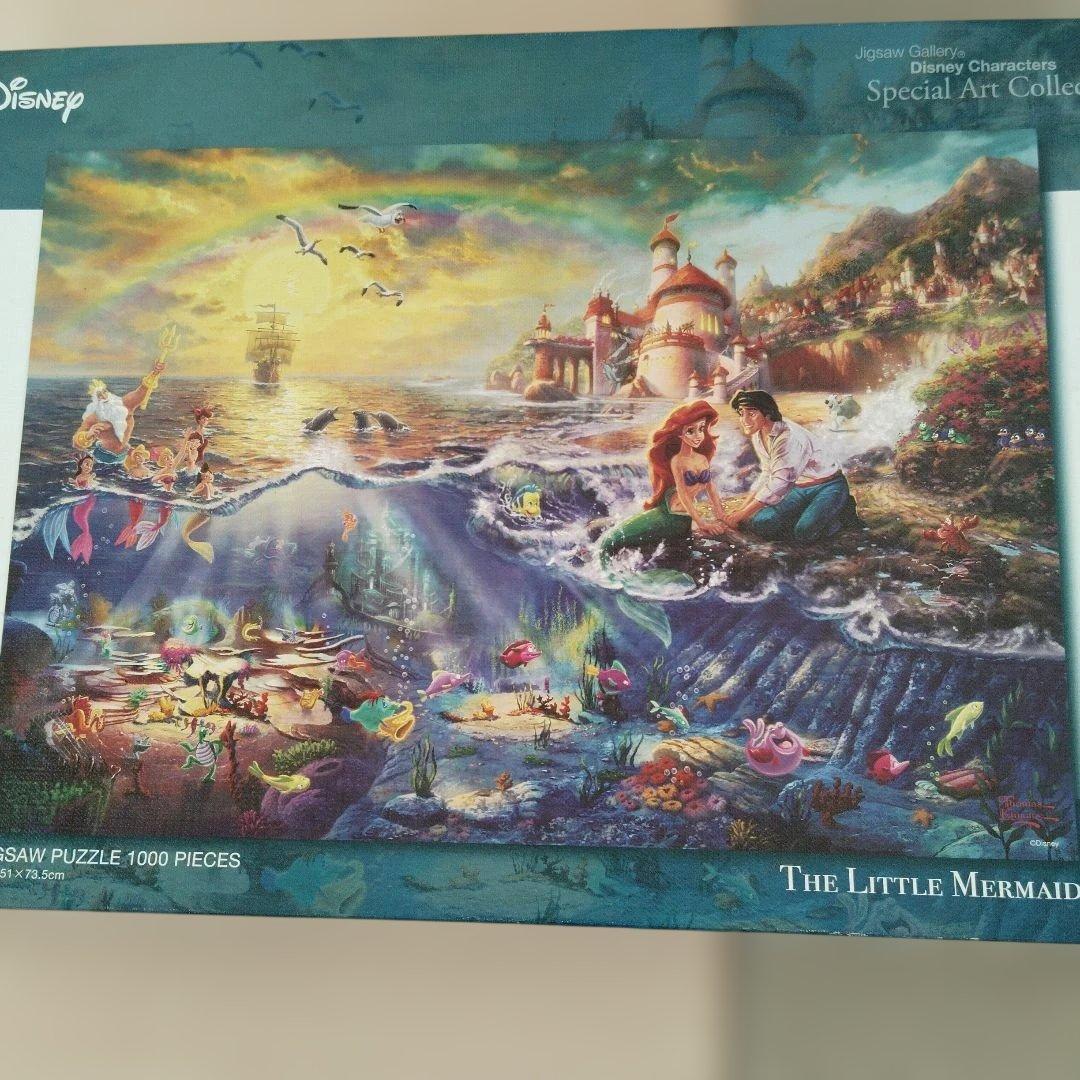 リトル・マーメイド ジグソーパズル 1000ピース - メルカリ