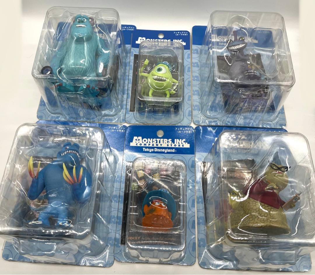 モンスターズインク フィギュアリン 6体セット ディズニーランド限定