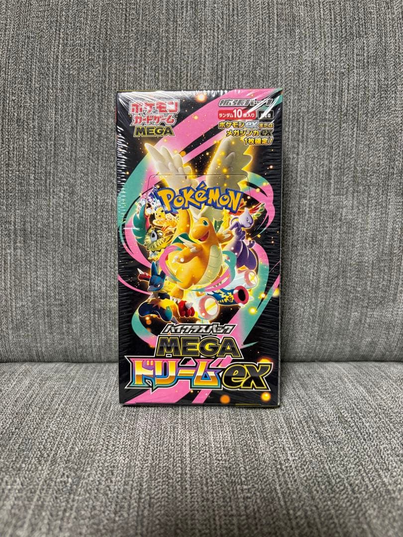 ポケカ　メガドリームex 1BOX シュリンク付き ポケモンカード MEGA メガドリームex シュリンク付き未開封 1箱 BOX