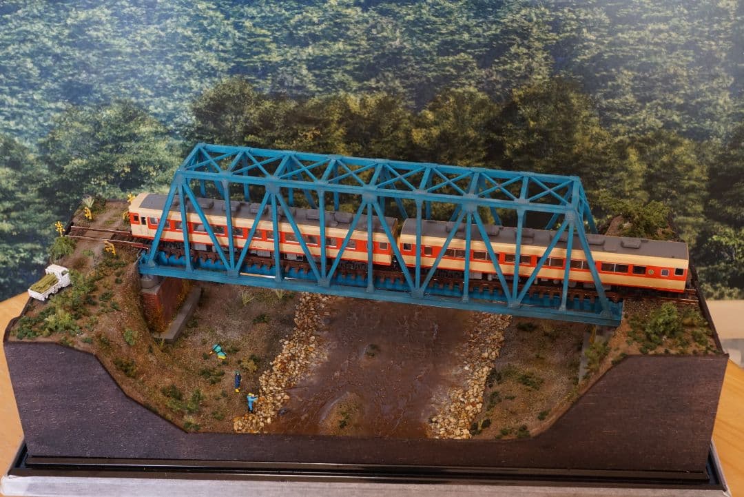Nゲージ鉄道模型ジオラマ　トラス橋を渡る地方ローカル線 N渡らずの橋レイアウト ～完成まで | 鉄道模型のレイアウトは楽しい！