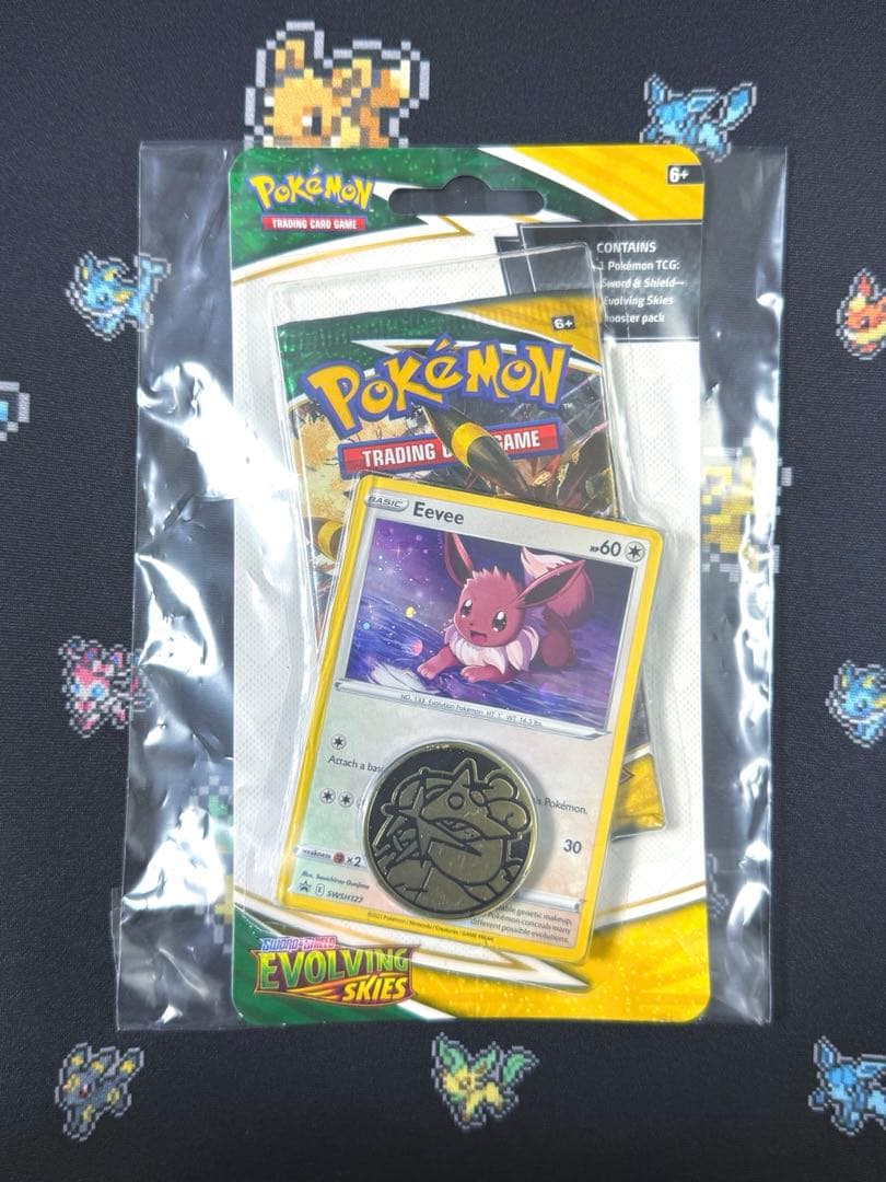 ポケモンカード 海外 evolving skies ブラッキー パック プロモ