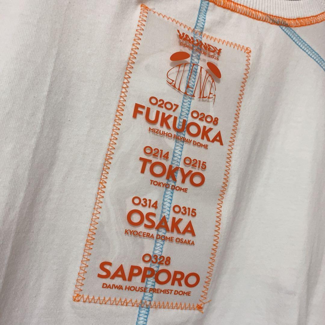 VAUNDY DOMETOUR2026 SILENCE T-shirt Mサイズ - メルカリ