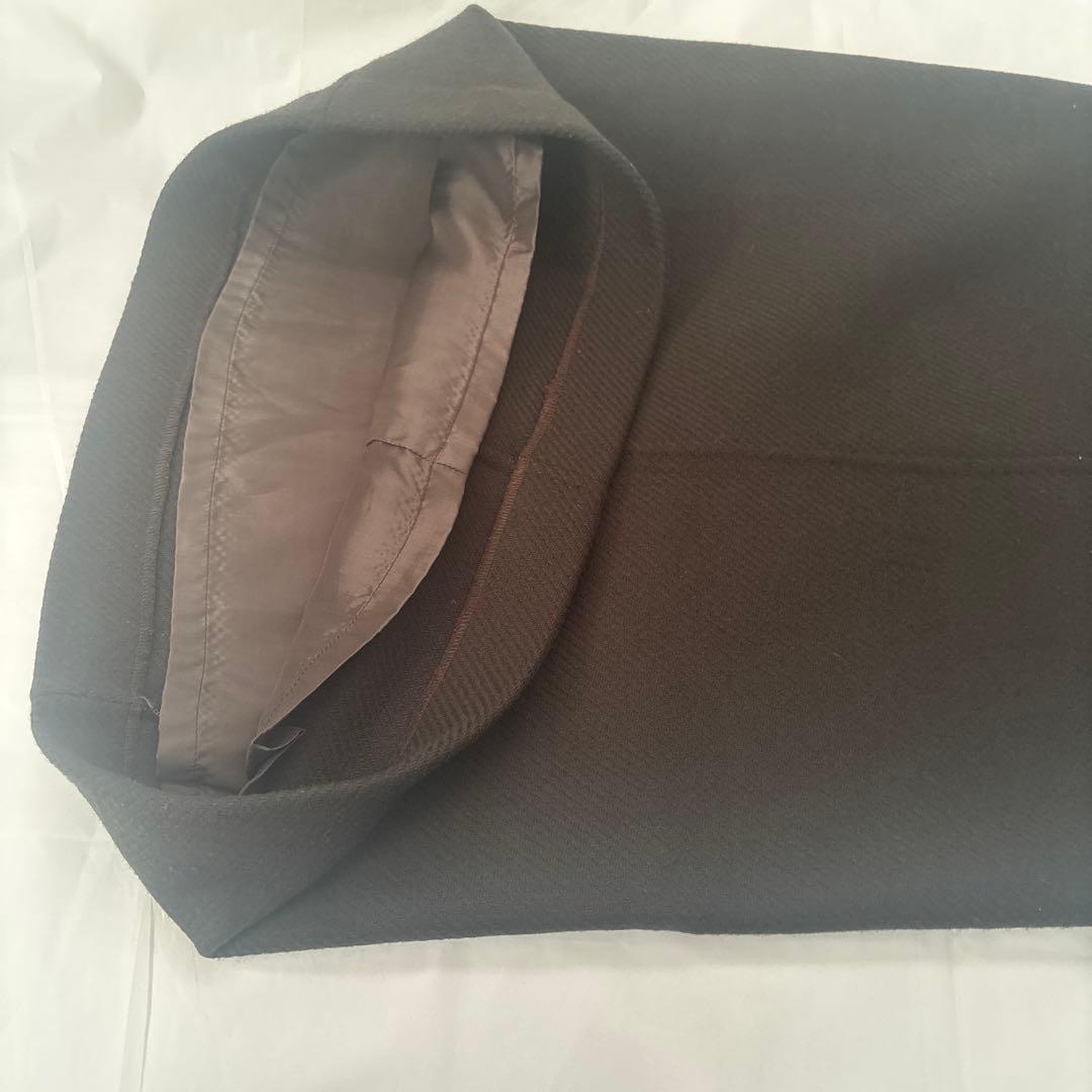 PRADAプラダ カーキ 100%ウール スカート サイズ42 - メルカリ