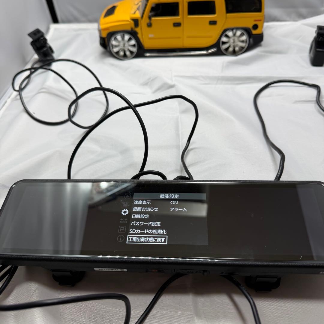コムテック ミラー型ドライブレコーダー ZDR048中古品 - メルカリ