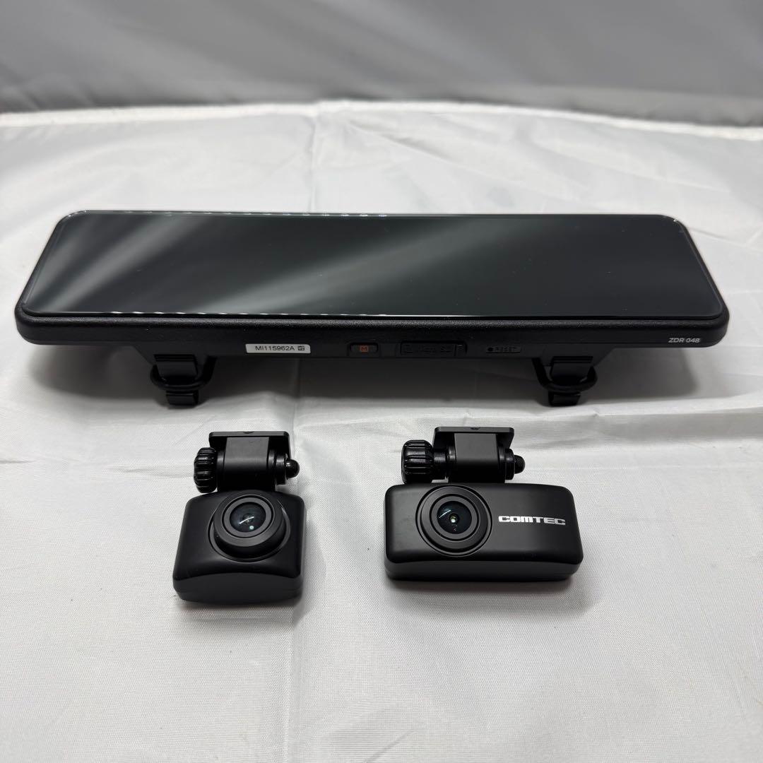 コムテック ミラー型ドライブレコーダー ZDR048中古品 - メルカリ