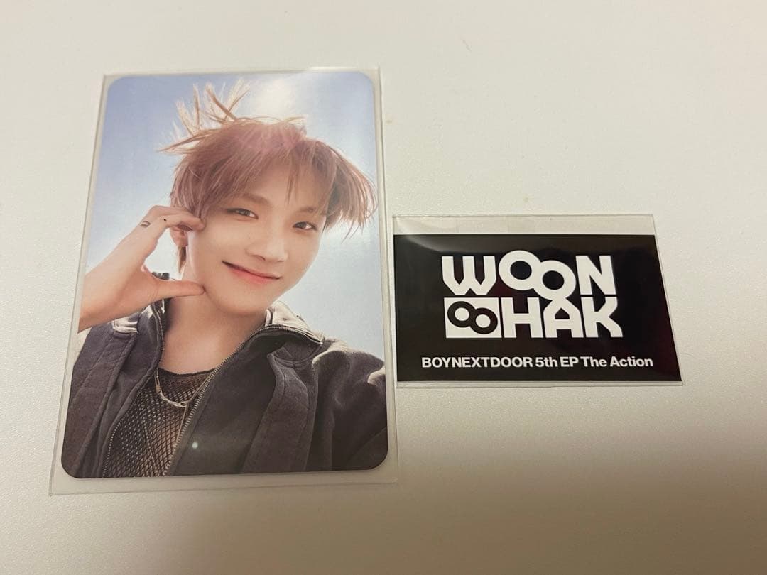 boynextdoor ウナク トレカ the action play - メルカリ