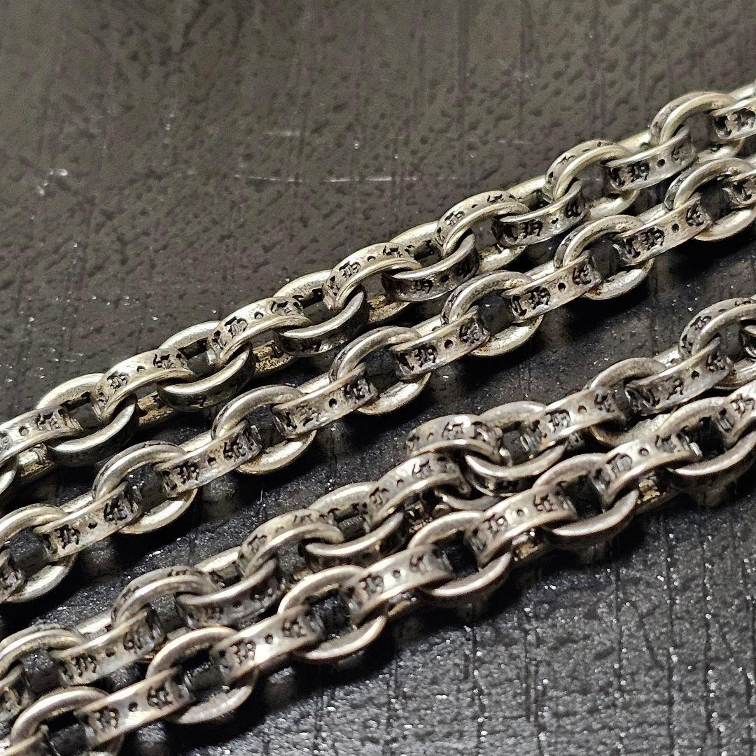 ペーパーチェーン 60cm シルバー925