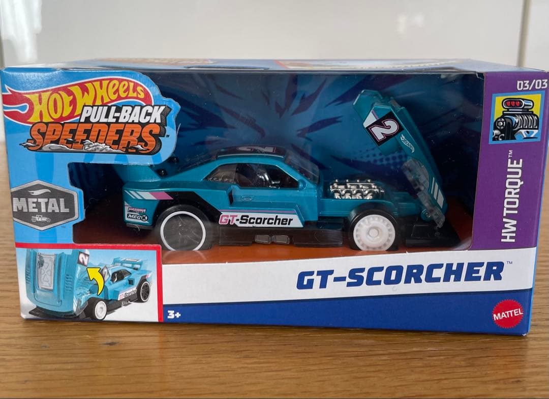 Hot Wheels GT-Scorcher プルバックカー 海外購入