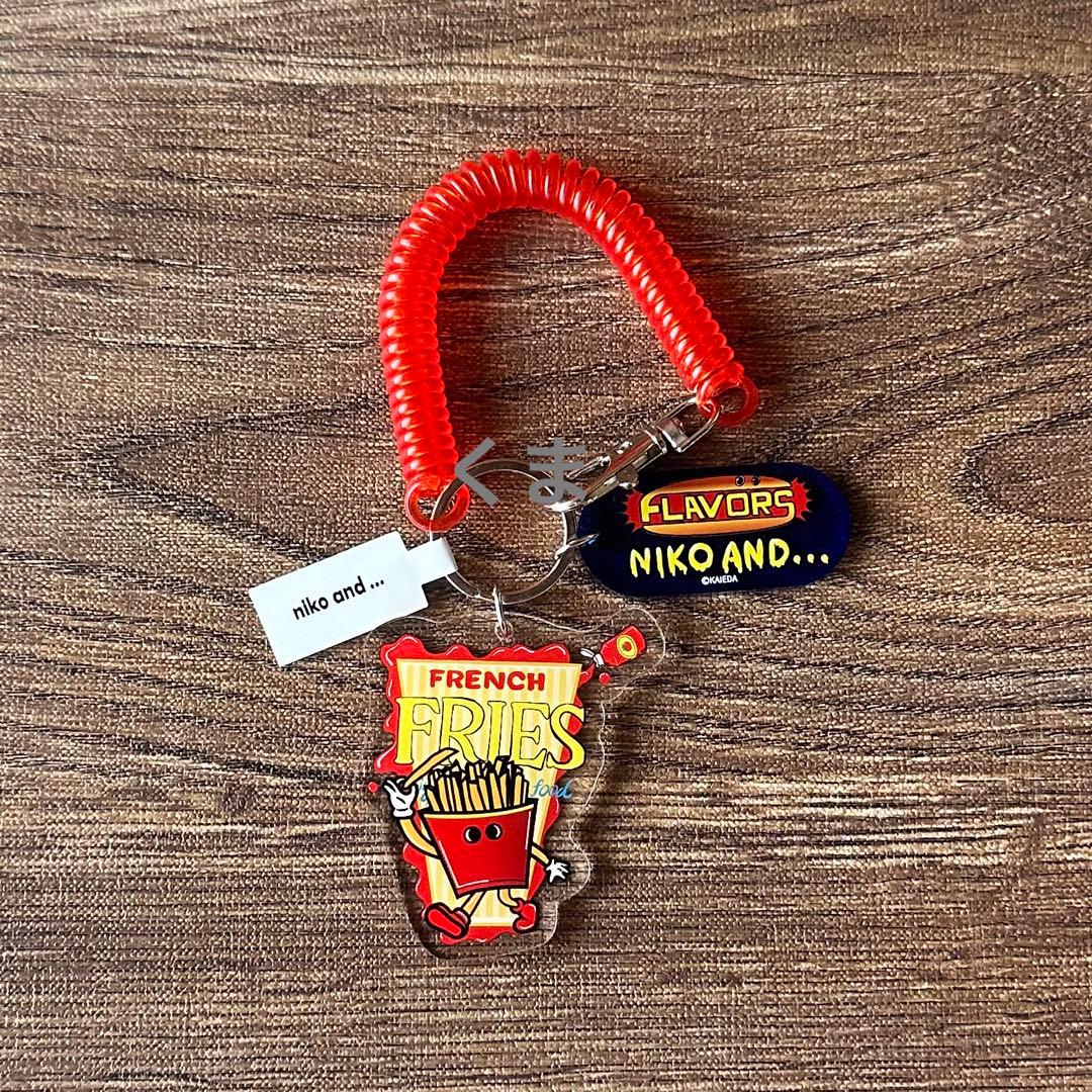 ニコアンド ×FLAVORS コラボ キーホルダー フレーバーズ ポテト 新品