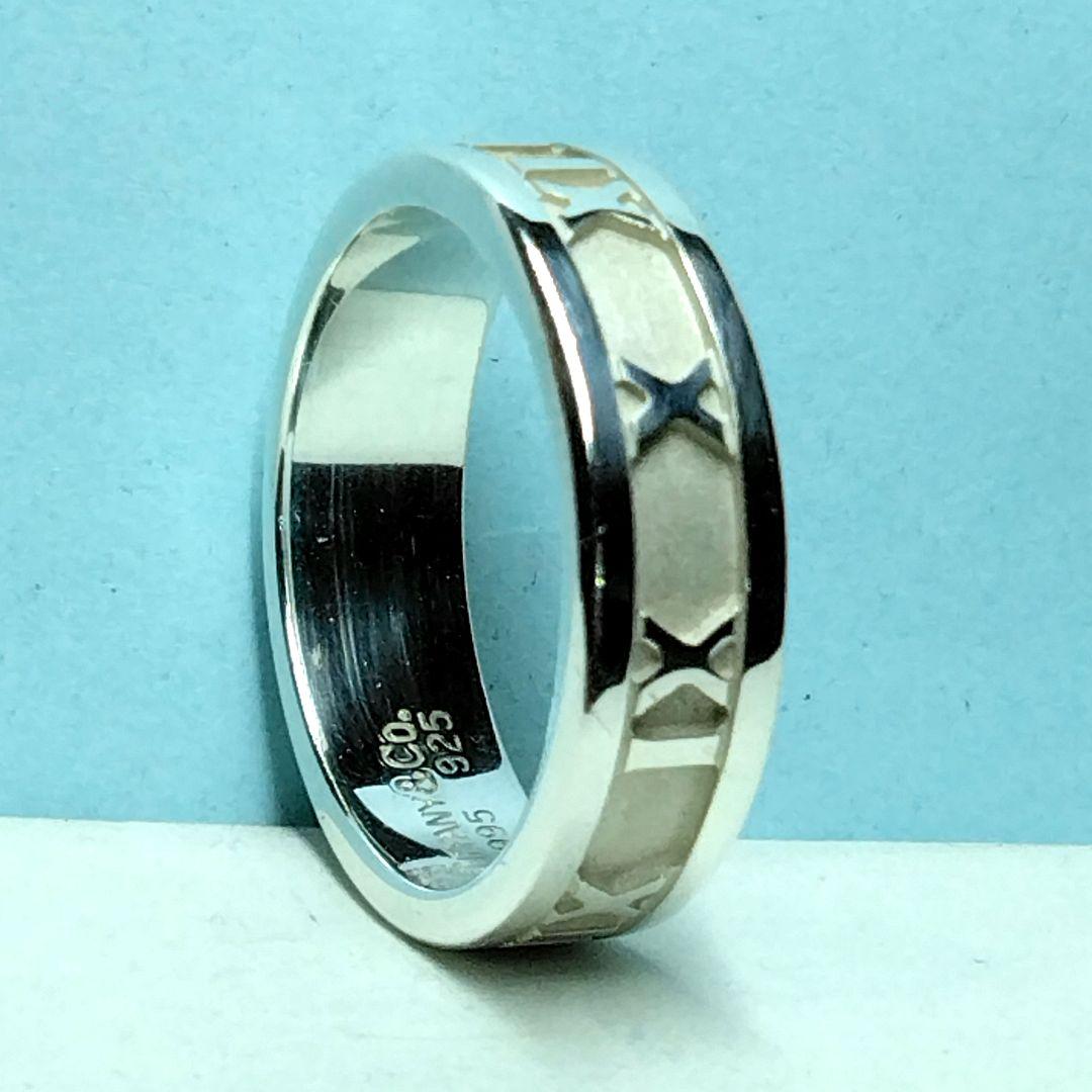 ティファニーアトラスリング 16.5号　新品仕上げ。ほぼ無傷未使用に近い