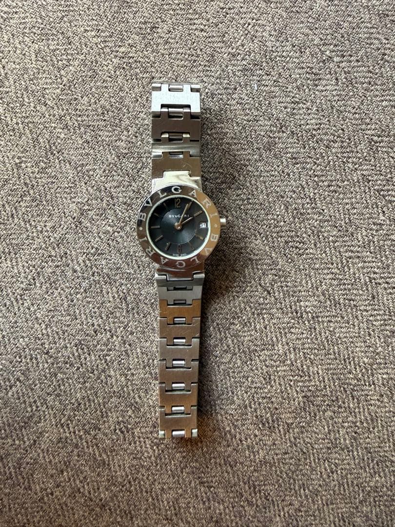 BVLGARI シルバー アナログ 時計