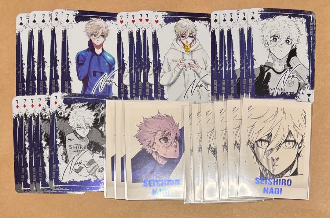 ブルーロック 凪誠士郎 御影玲王 31巻 特装版 トランプ カード ぱしゃ