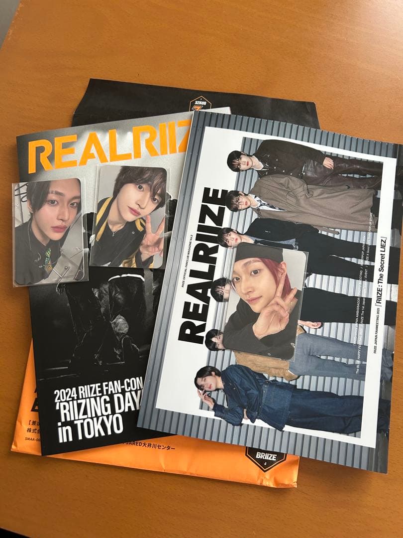 RIIZE ファンクラブ会報 VOL1&2 セット トレカウォンビン - メルカリ