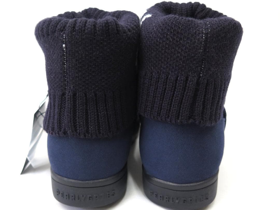 展示品●パーリーゲイツ●ヌバック×リブニット　ゴルフショートブーツ　24.5cm