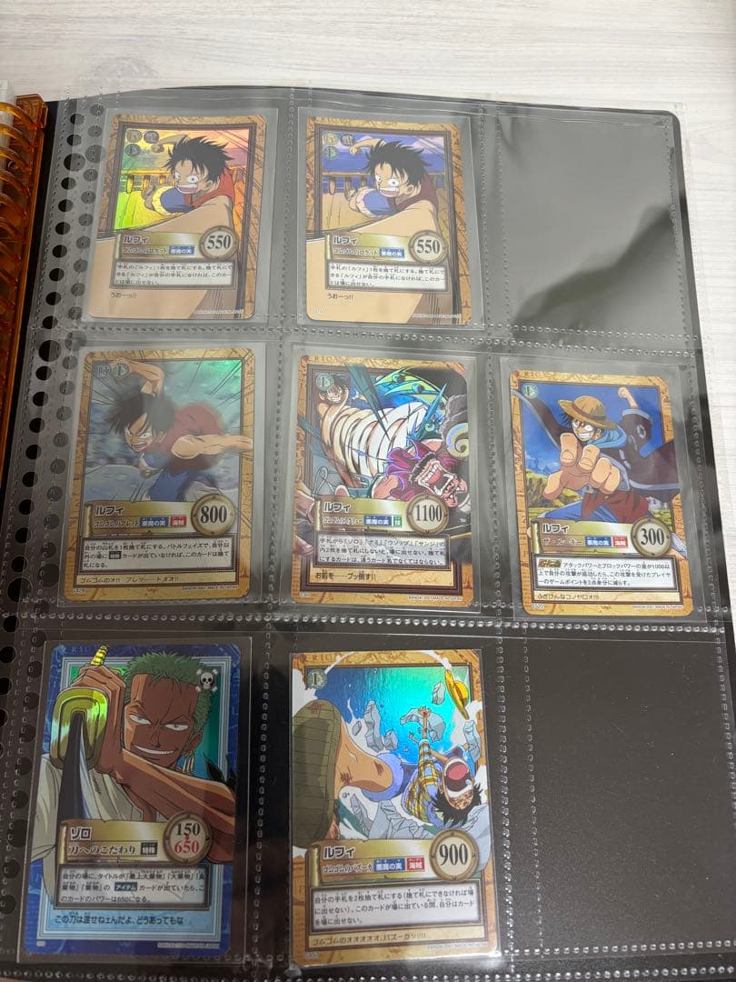 ワンピース カードゲーム初期キラ7枚まとめ