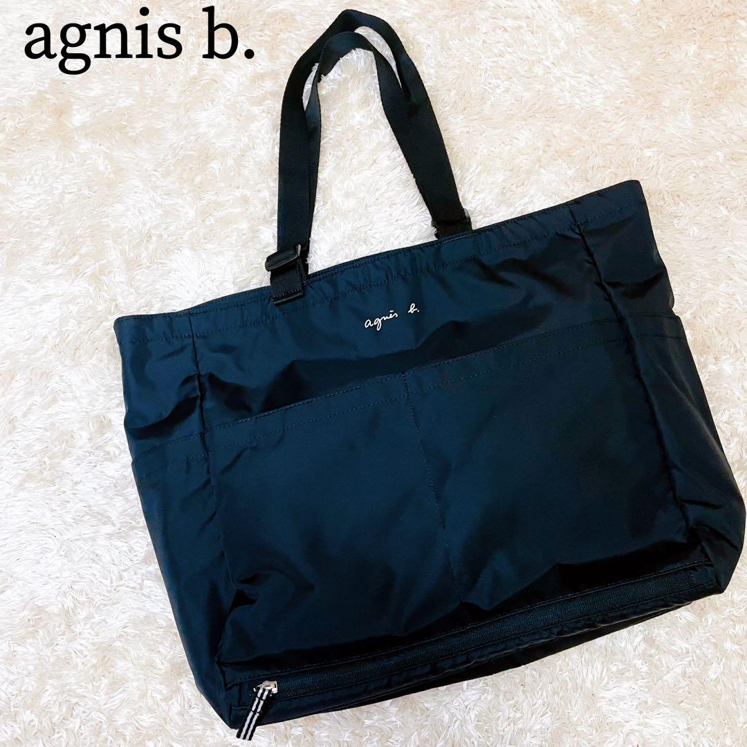 未使用 アニエスベー ペアレンツバッグ 2wayトートバッグ リュック agnes b.（アニエスベー） バッグ 2WAYマザーズバッグ ペアレンツ