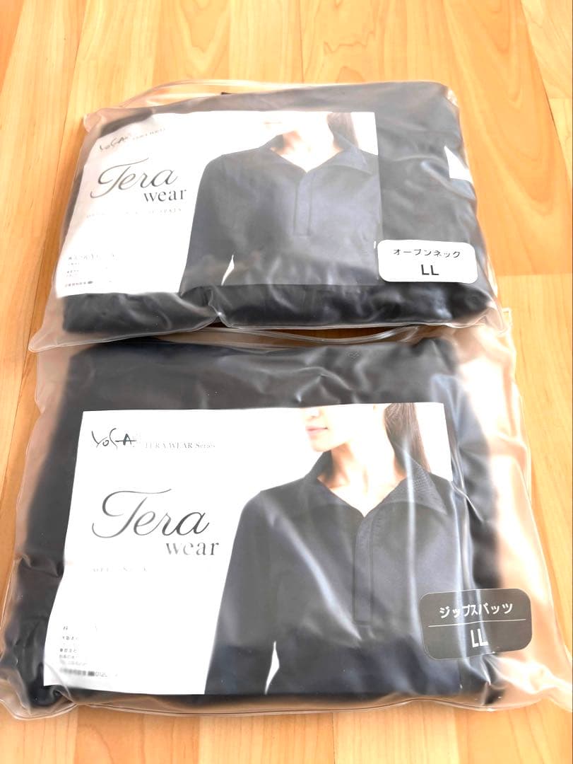 【新品•未使用】　YOSAテラウェア　上下セットL Lサイズ