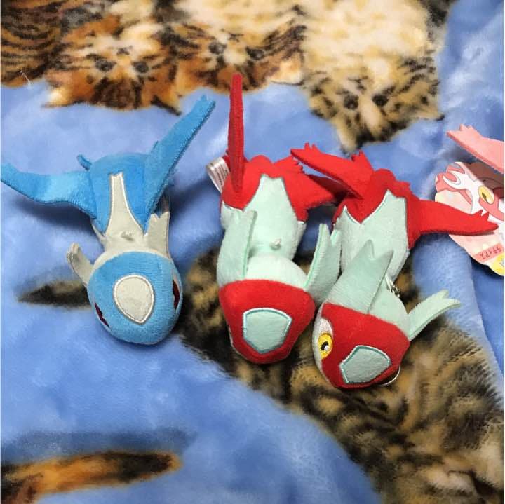 ラティアス ラティオス マスコット なかよく空を駆けるラティアスとラティオス🌈✨ とっても気持ちよさ