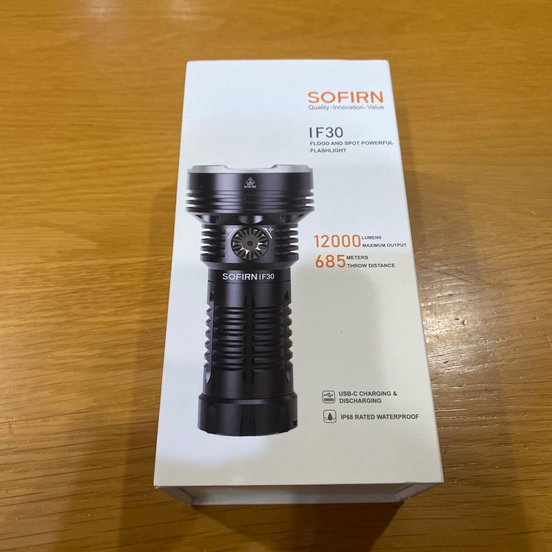 新品 SOFIRN IF30 懐中電灯 12,000ルーメン