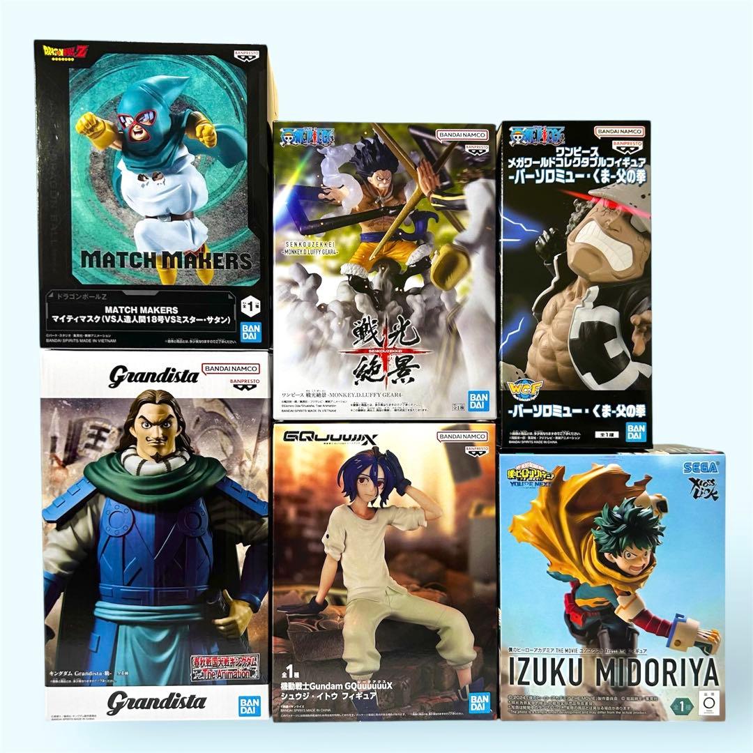 プライズフィギュアまとめ売り6体 - メルカリ