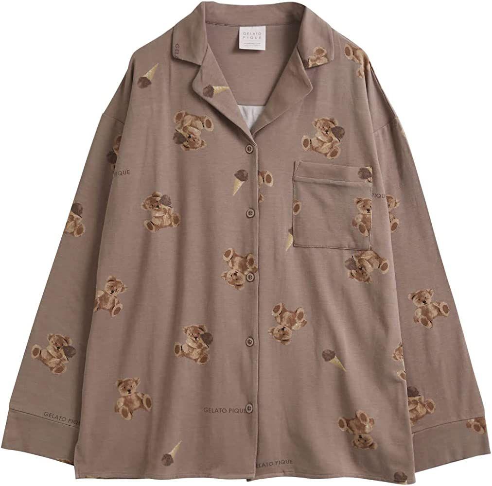 ONLINE限定】ジェラートベアモチーフシャツ&ロングパンツ