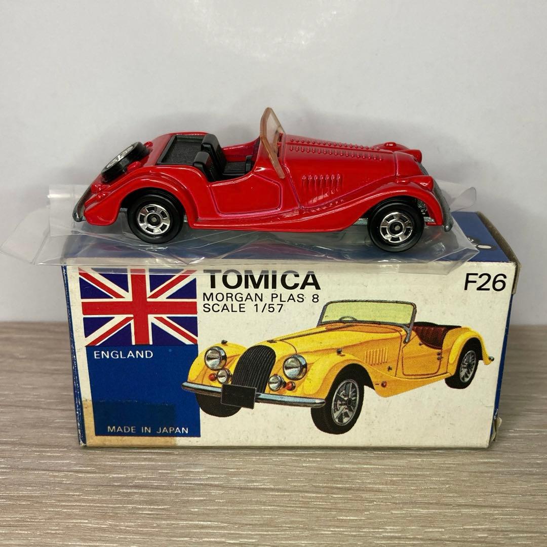 ☆絶版日本製トミカ☆外国車シリーズ モーガン プラス8 F26 日本製