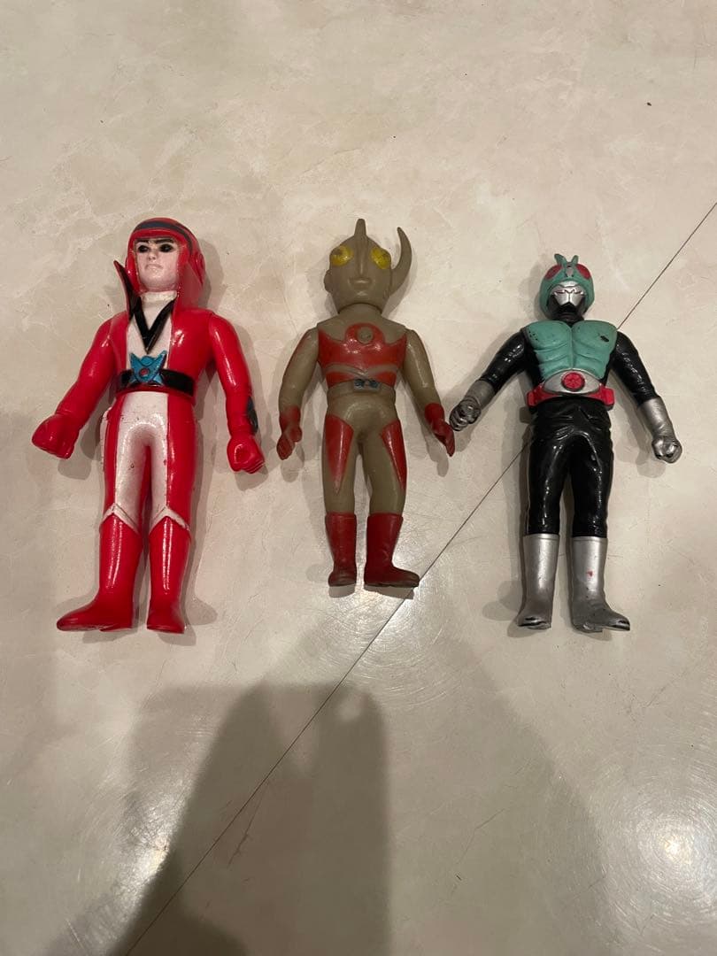 【中古品】 ミニ　ウルトラの父　当時品　円谷プロ　ポピー　ブルマァク　ソフビ