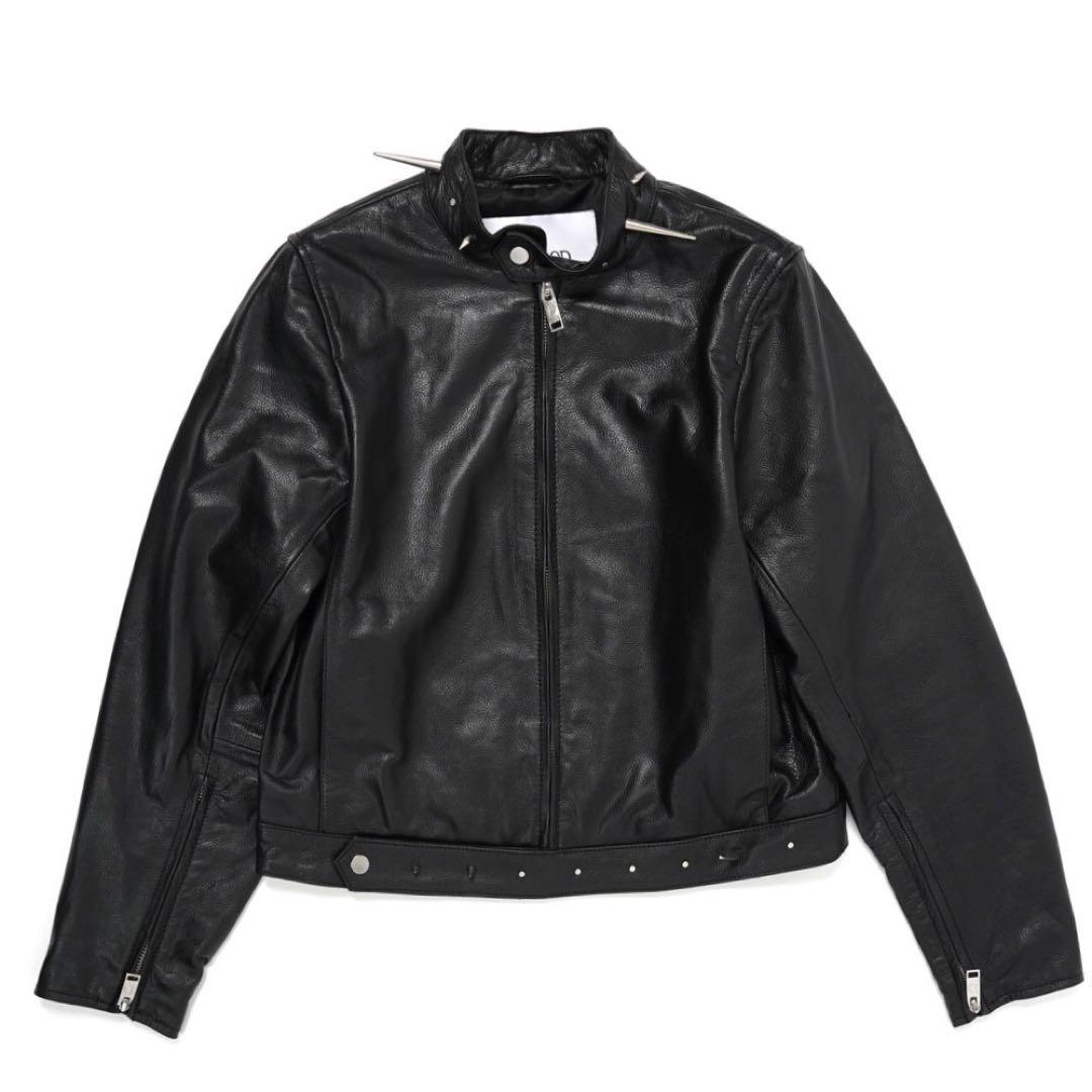 ジャケット・アウター Deadwood / Velar Spike Leather Jacket Deadwood Black Velar Leather Jacket Deadwood