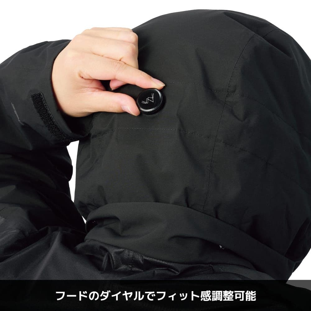 《美品・完売品》エックスシェルター断熱βプレミアム超透湿防水防寒ジャケット 3L