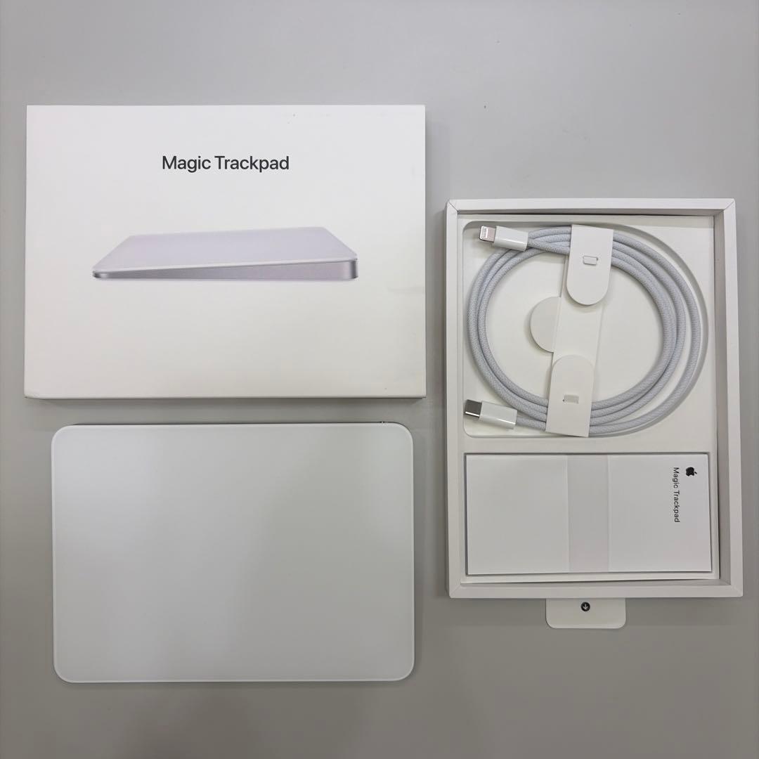 Magic Trackpad ホワイト 本体とケーブル付き