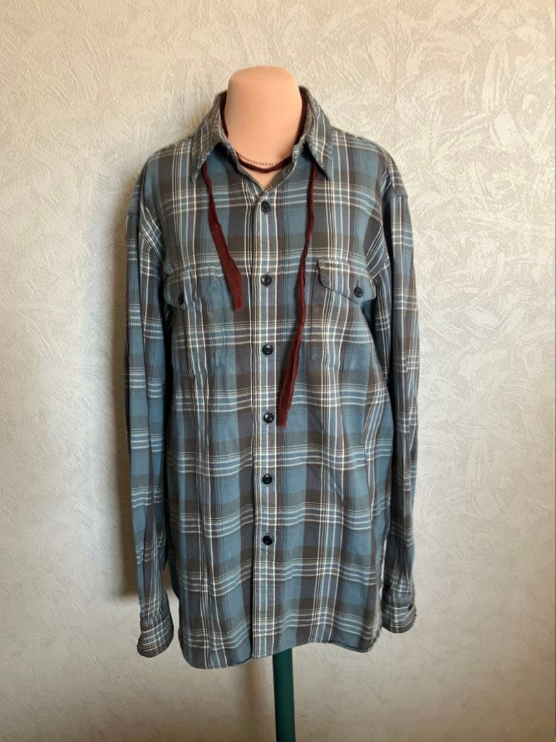 美品】ダブルアールエル（RRL）ジョニーデップ着用・チェックシャツ