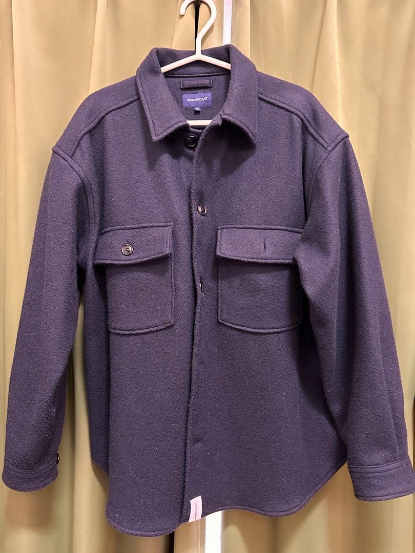 トップス DESCENDANT CPOC MELTON LS SHIRT