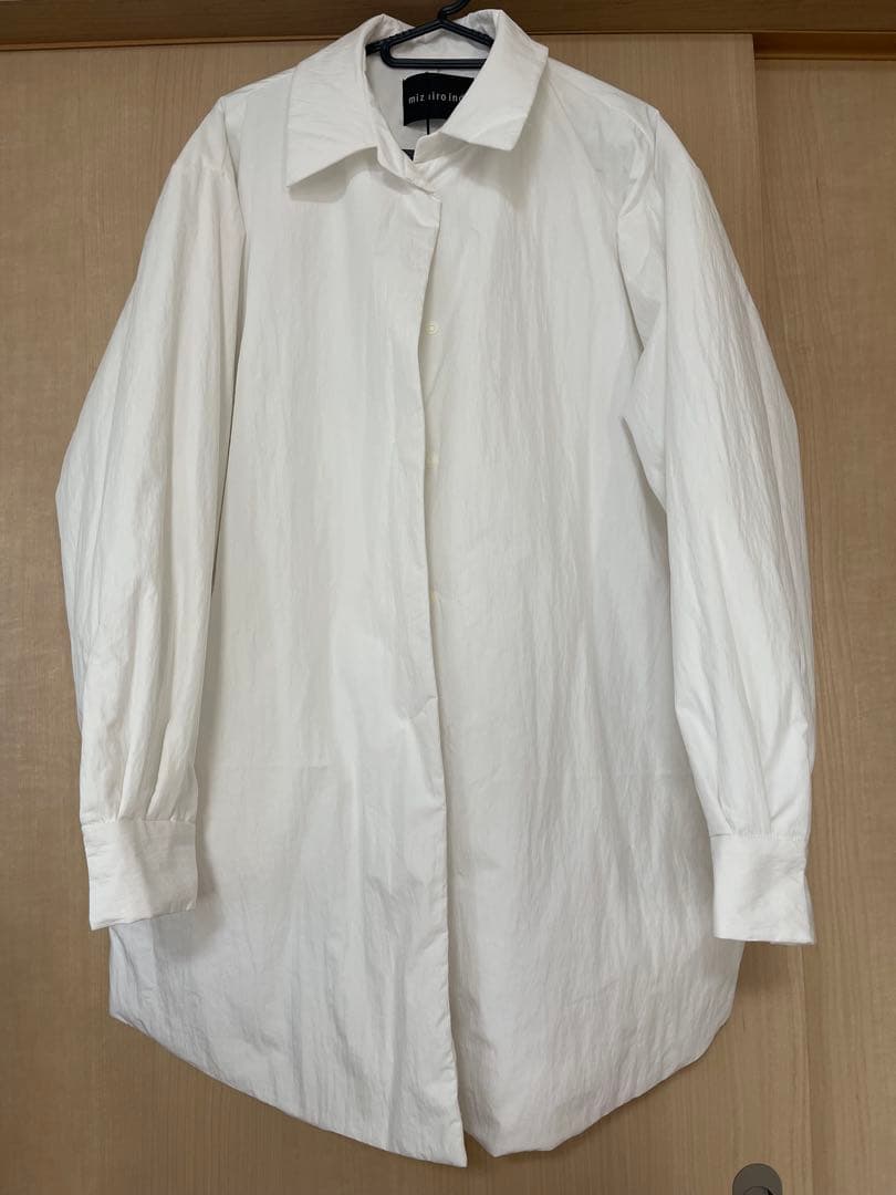 新品!! 2025AW mizuiro ind ワイドパディングシャツジャケット