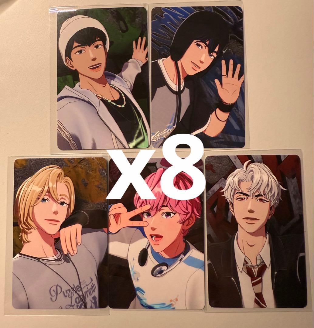 PLAVE Caligo HMV 特典 5種コンプセット ❌8