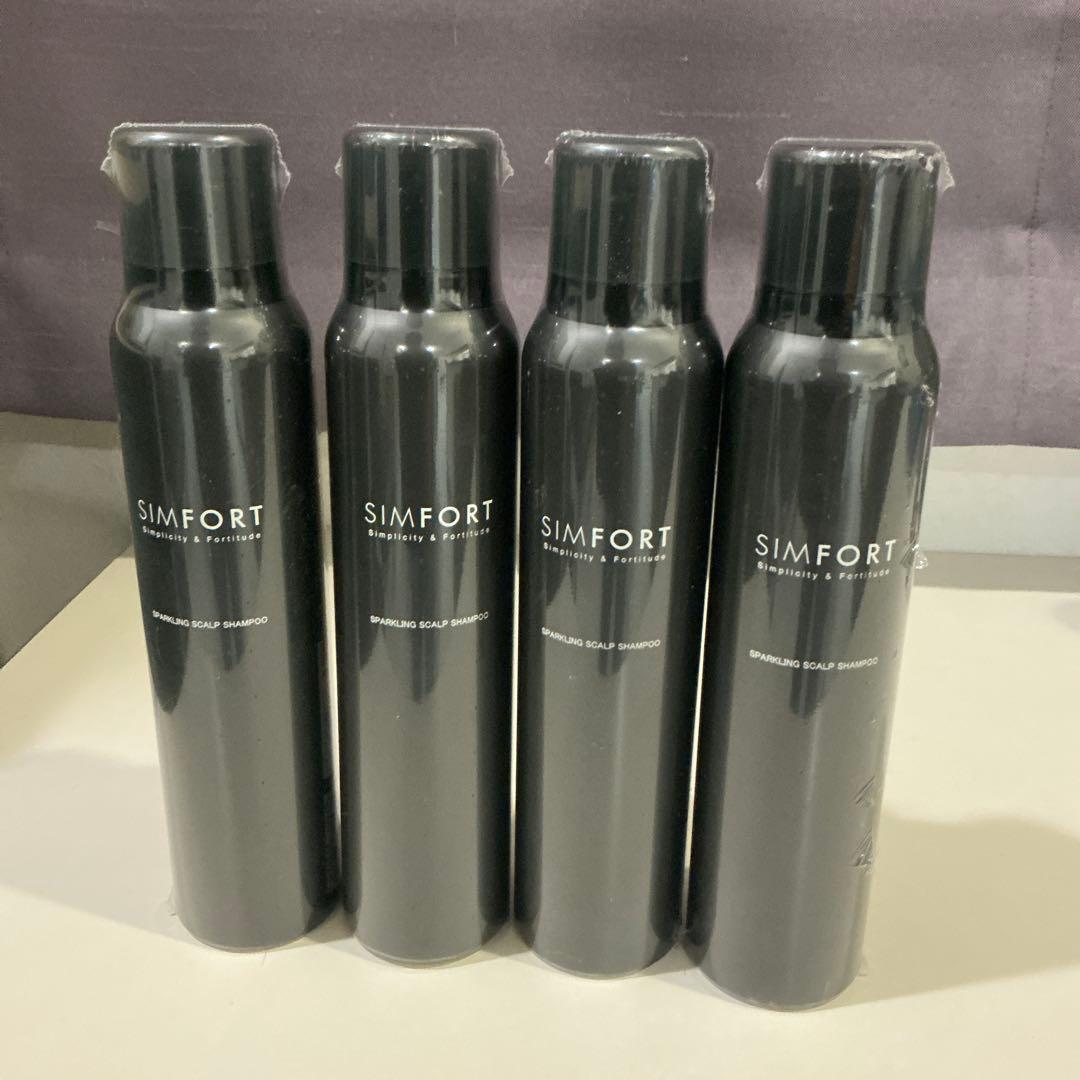 SIMFORT スパークリングスカルプシャンプー 150g 4本セット