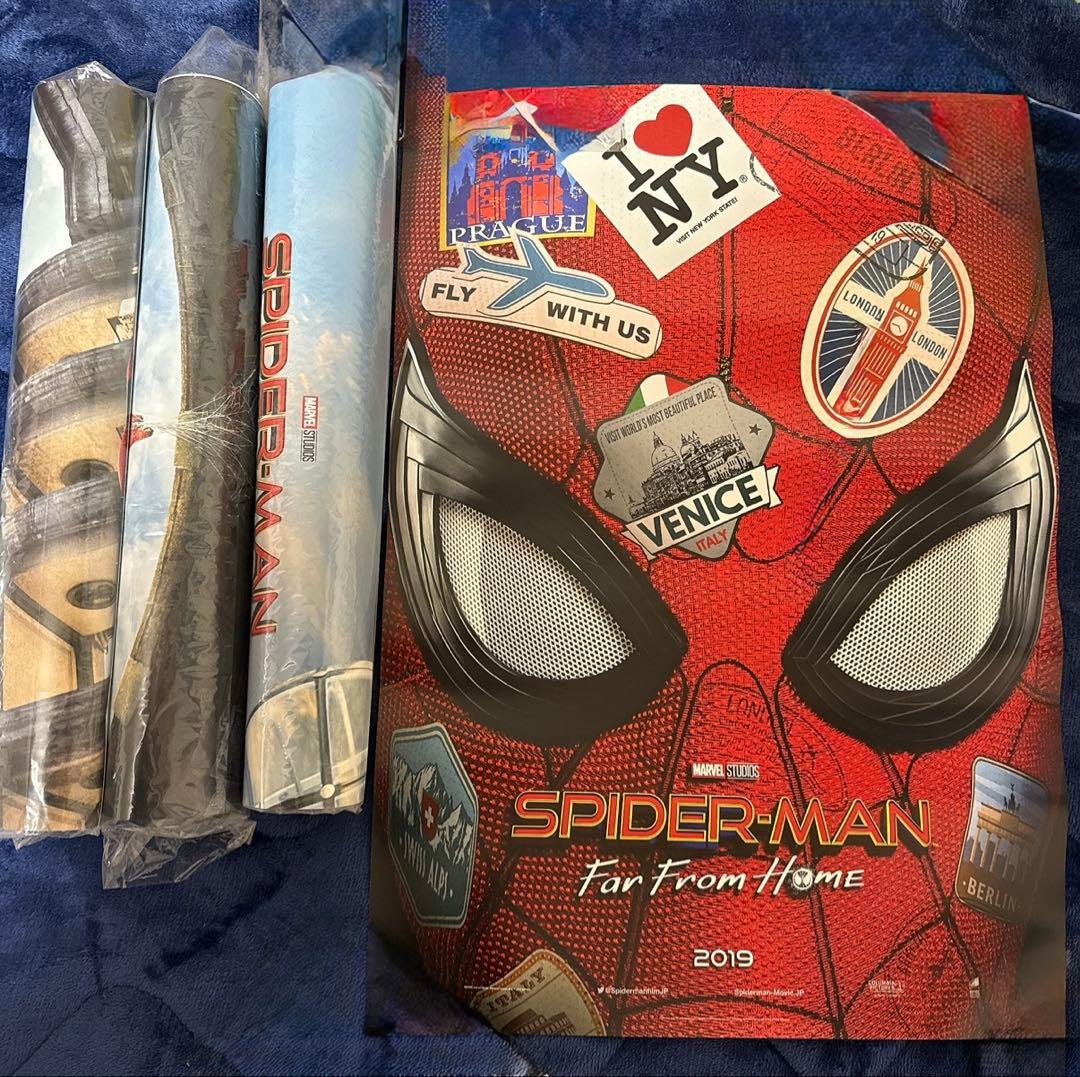 マーベル　スパイダーマン　ポスター　グッズ　アベンジャーズ　ファーフロムホーム