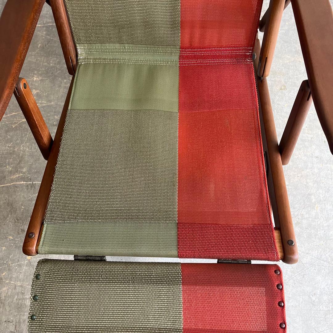 ヴィンテージ オールド マルニ デッキチェア オアシス 折り畳み z492