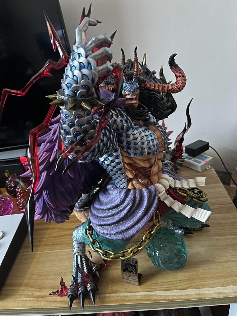 ワンピース 百獣のカイドウ 人獣型 フィギュア ガレージキット 塗装