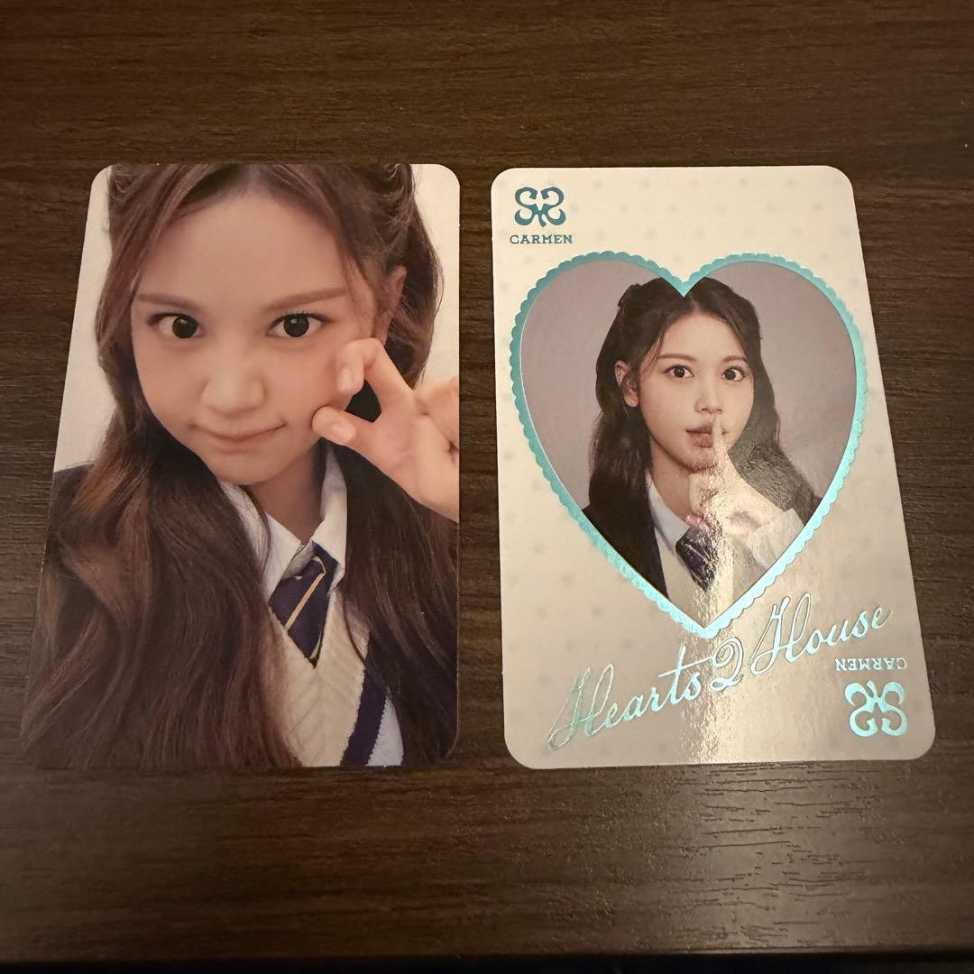 Hearts2Hearts ペンミ トレカ カルメン - メルカリ